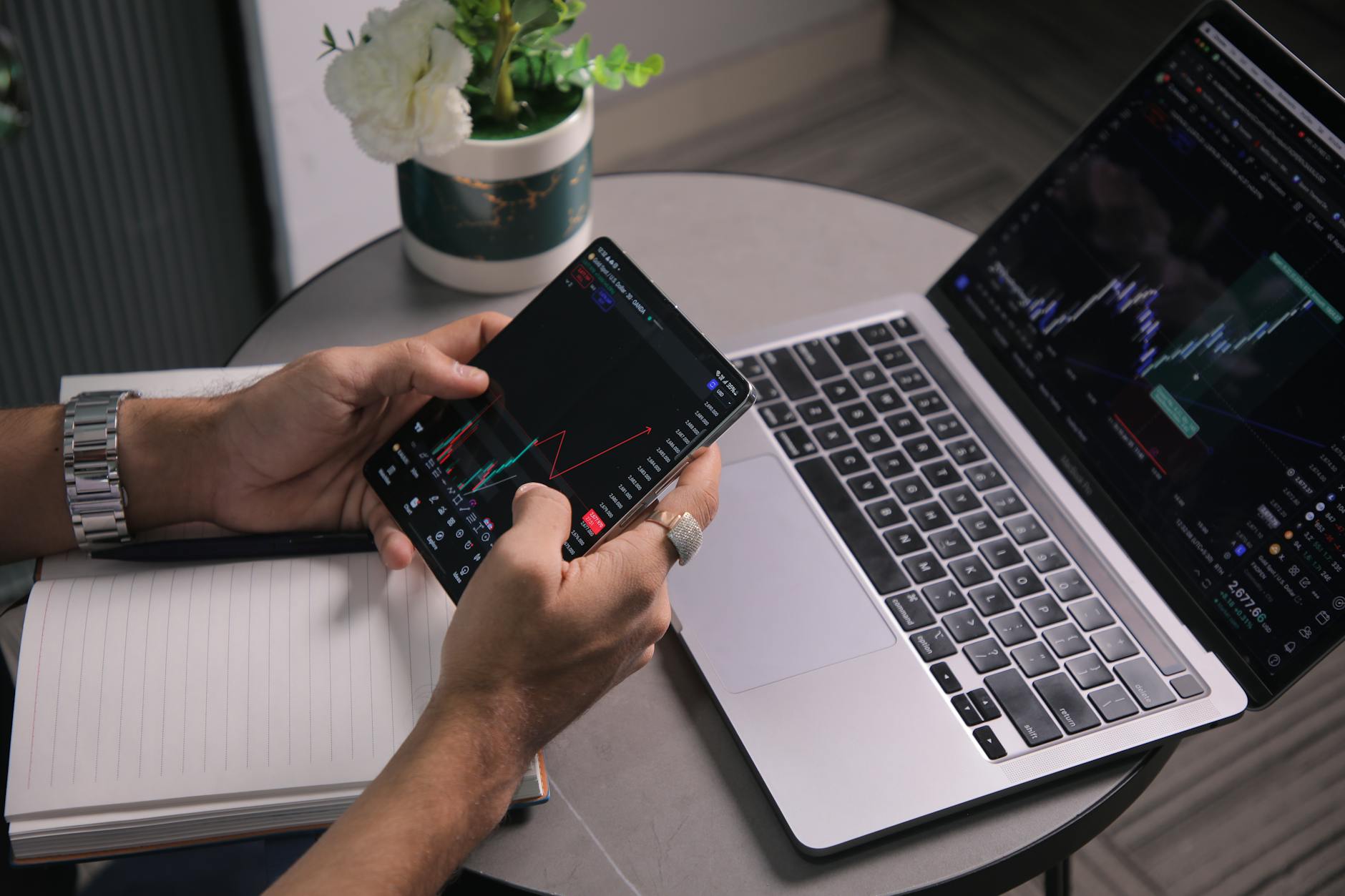 Đối chiếu giao dịch bằng điện thoại và ghi chú cá nhân